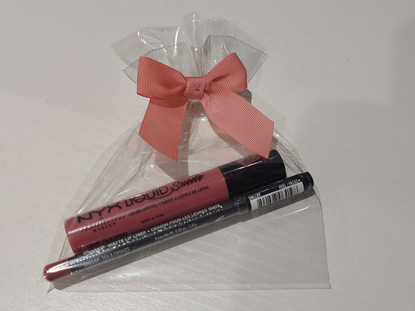 NYX Liquid Suede Cream Lipstick & Lip Liner TEA & COOKIES