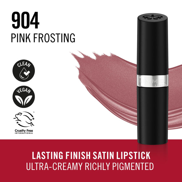 Rimmel Lasting Finish Lipstick  904 PINK FROSTING