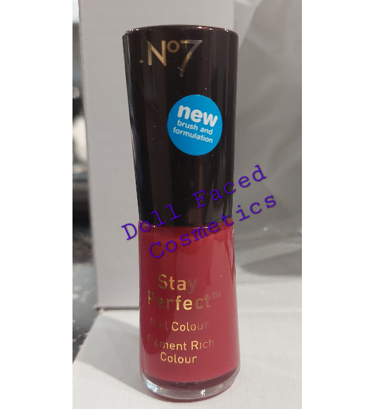 No7 Stay Perfect Nail Colour PERKY 260