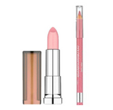 Maybelline Color Sensational Lipstick 207 PINK FLING  & Maybelline SWEET PINK Lipliner Set