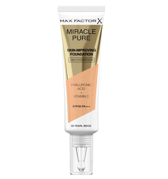 Max Factor Miracle Pure Skin Improving Foundation  35 PEARL BEIGE