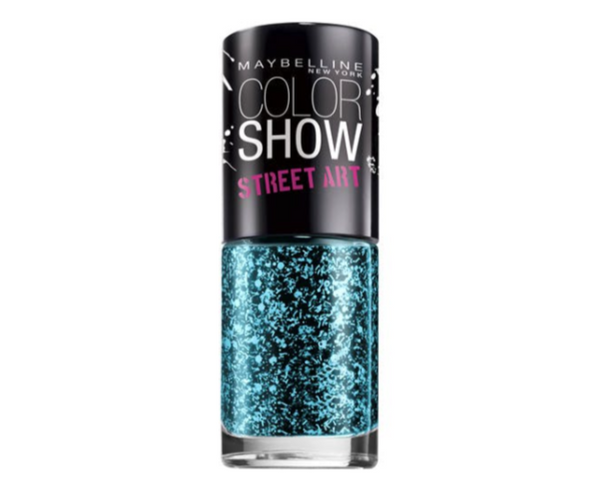 Maybelline Color Show Nail Polish Top Coat ELECTRIC MERMAID   528 FIN FATALE