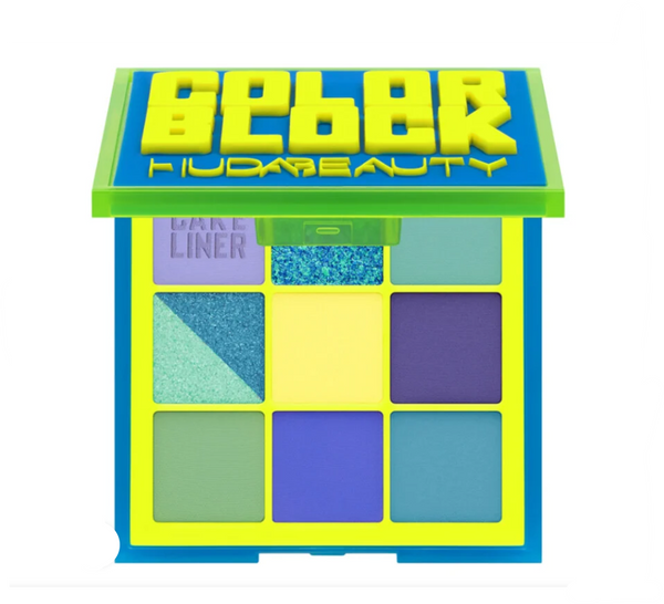 Huda Beauty Color Block Eyeshadow Palette  BLUE & GREEN