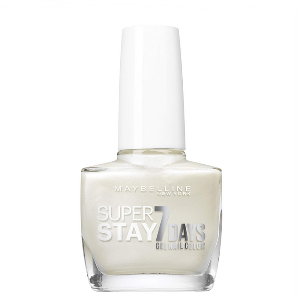 Maybelline Gel Nail Color Polish  77 BLANC NACRE (pearly white)