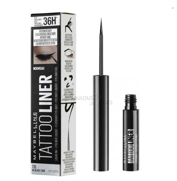 Maybelline Tattoo Liner - Liquid Ink Eyeliner  710 INK BLACK