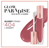 L'Oreal Paris Rouge Signature Plumping Lip Gloss 404 ASSERT