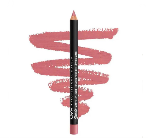 NYX Suede Matte Lip Liner  SMLL09  TEA & COOKIES