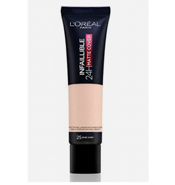 L'Oréal Infallible 24hr Matte Foundation ROSE IVORY