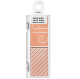 E.L.F Bite Size Face Duo Highlighter and Blush  WHITE PEACH