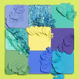 Huda Beauty Color Block Eyeshadow Palette  BLUE & GREEN