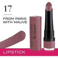 Bourjois Rouge Velvet Lipstick  17 FROM PARIS WITH MAUVE