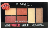 Rimmel Mini Power Palette   006 FIERCE   Multi-use Eye, Lip & Cheek