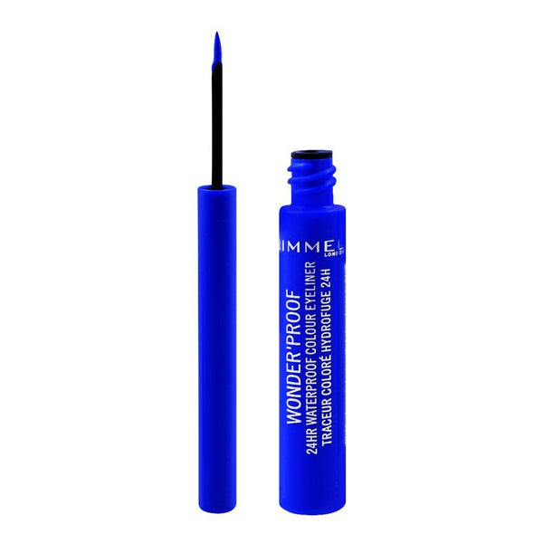 Rimmel Wonder Proof 24hr Waterproof Liquid Eyeliner 005 PURE BLUE