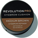 Revolution Pro Eyebrow Cushion MEDIUM BROWN Eyebrow Definer