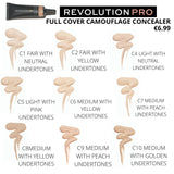 Revolution Pro Full Cover Camouflage Concealer - CHOOSE YOUR SHADE