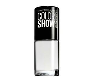 Maybelline Color Show nail polish  130 WINTER BABY (white)