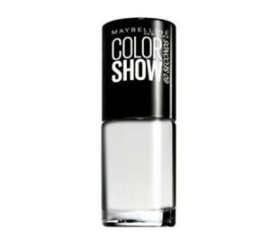 Maybelline Color Show nail polish  442 BUSINESS BLOUSE (white)